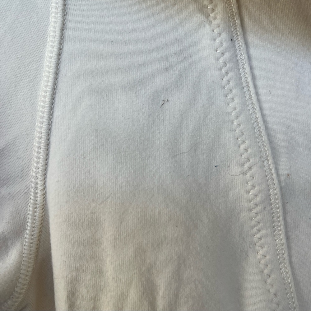 lululemon athletica Daily Yoga Polar Cream Zip-Up Jacket Sz 6 - Picture 8 of 9